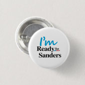 Klaar voor Bernie Sanders 2016 Ronde Button 3,2 Cm (Voorkant /achterkant)