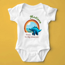 Klaar voor Big Adventure Custom Name Romper
