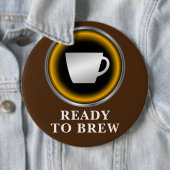 Klaar voor Brew Ronde Button 6,0 Cm (In situ)