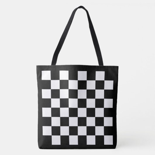 Klaar voor Checkers of Chess Anytime Tote Bag (Voorkant)