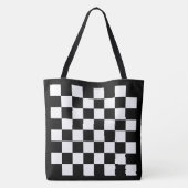 Klaar voor Checkers of Chess Anytime Tote Bag (Achterkant)