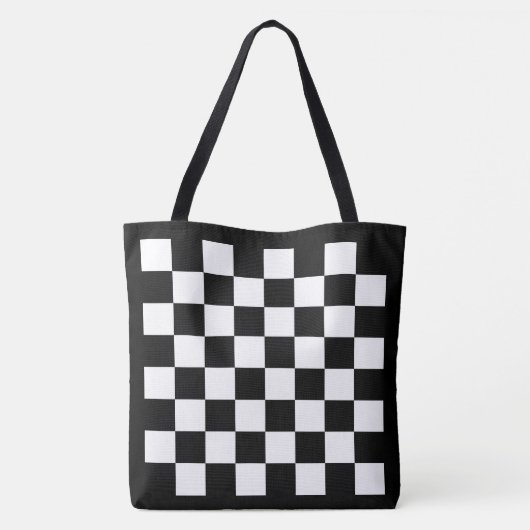 Klaar voor Checkers of Chess Anytime Tote Bag (Achterkant)