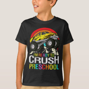 Klaar voor Crush Preschool Monster T-shirt