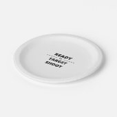 KLAAR VOOR DE AANSCHAF VAN TARGET PAPIEREN BORDJE (Gekanteld)