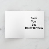 KLAAR VOOR DE BIRTHDAY BIKES (OP UW DAG) KAART (Binnen)