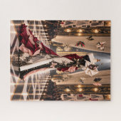 Klaar voor de catwalk legpuzzel (Horizontaal)