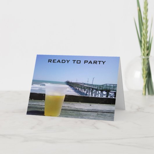 KLAAR VOOR DE FEESTDAGEN - 40ste VERJAARDAG! Kaart (Voorkant)