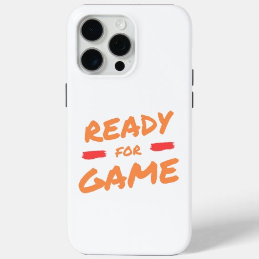 Klaar voor de game Case-Mate iPhone case (Achterkant)