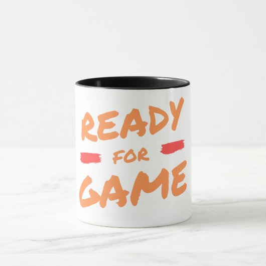 Klaar voor de game mok (Midden)