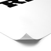 Klaar voor de grote? (Bord Tectonics Wereldkaart) Poster (Hoek)