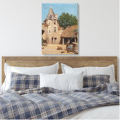 Klaar voor de jacht (door Paul Peel) Canvas Afdruk (Insitu (Slaapkamer))