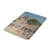 Klaar voor de jacht (middeleeuwse scène) badmat (Gekanteld)