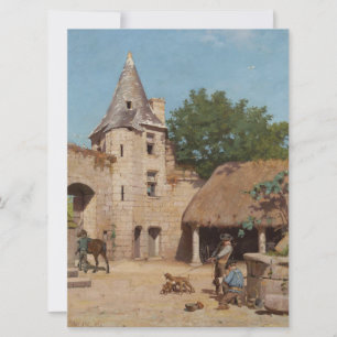 Klaar voor de jacht (middeleeuwse scène) kaart