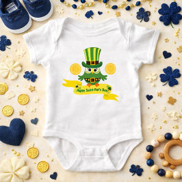 Klaar voor de parade Gelukkige St. Patrick's Dag U Romper