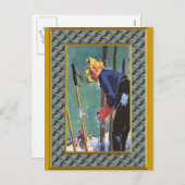 Klaar voor de piste feestdagenkaart (Voorkant / Achterkant)