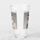 Klaar voor de pitch, cavia cricketer glas (Rechts)