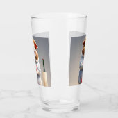Klaar Voor De Pitch, Cavia Cricketspeler Glas (Links)