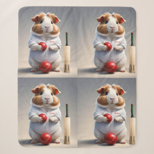 Klaar Voor De Pitch, Cavia-Cricketspeler Sherpa Deken