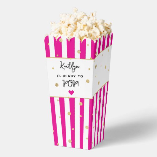 Klaar voor de Pop! Baby Shower Bedankdoosjes