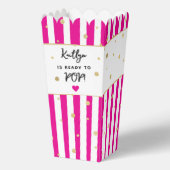 Klaar voor de Pop! Baby Shower Bedankdoosjes (Voorkant)