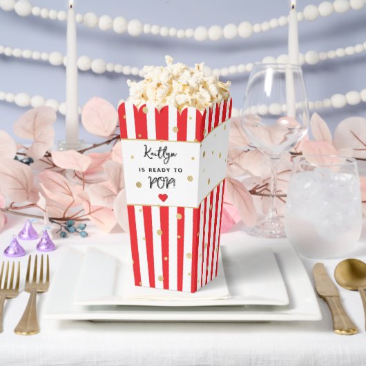 Klaar voor de Pop! Baby Shower Bedankdoosjes (Huwelijk)