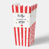 Klaar voor de Pop! Baby Shower Bedankdoosjes (Voorkant)