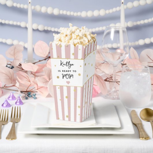 Klaar voor de Pop! Baby Shower Bedankdoosjes (Huwelijk)