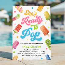 Klaar voor de Pop Baby shower Popsicle