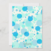 Klaar voor de Pop! Boy Baby shower Invitation Kaart (Achterkant)