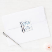Klaar voor de Pop Penguin Baby shower Sticker (Envelop)