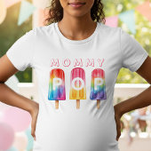 Klaar voor de Pop Popsicle Mommy Baby shower T-shirt