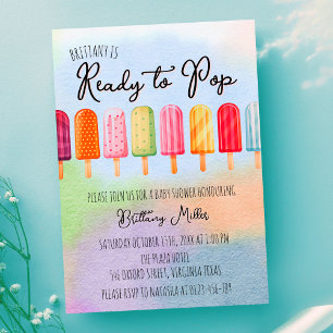 Klaar voor de Pop Popsicle Summer Baby shower Kaart