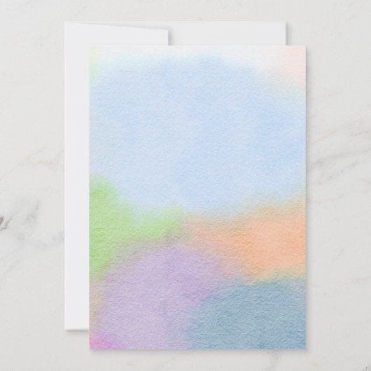 Klaar voor de Pop Popsicle Summer Baby shower Kaart (Achterkant)