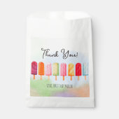 Klaar voor de Pop Schattigee Popsicles Baby shower Bedankzakje (Voorkant)