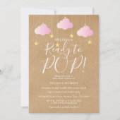 Klaar voor de Pop Twinkle Twinkle Baby shower Rust Kaart (Voorkant)