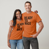 klaar voor de race t-shirt (Unisex)