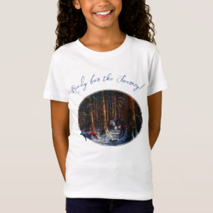 Klaar voor de reis! fantasieland bos kunst t-shirt