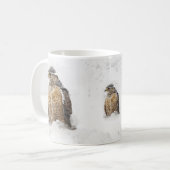 Klaar voor de sneeuwkoffie-Mok Koffiemok (Voorkant links)