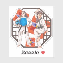 Klaar voor de strijd - Discipline en martiale voor Sticker