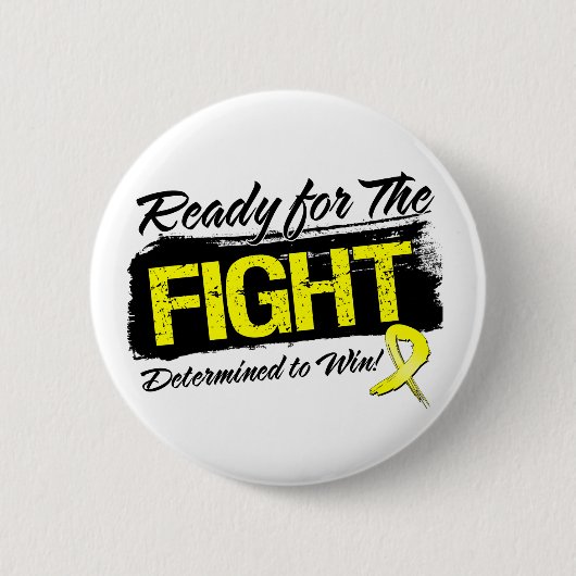 Klaar voor de strijd tegen de Sarcoma-kanker Ronde Button 5,7 Cm (Voorkant)