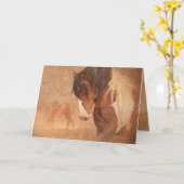 "Klaar voor de strijd" - Wenskaart Kaart (Gele Bloem)