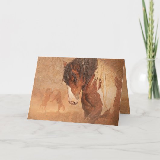 "Klaar voor de strijd" - Wenskaart Kaart (Voorkant)