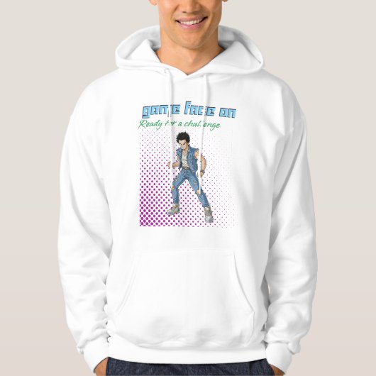 Klaar Voor De Uitdaging Hoodie (Voorkant)