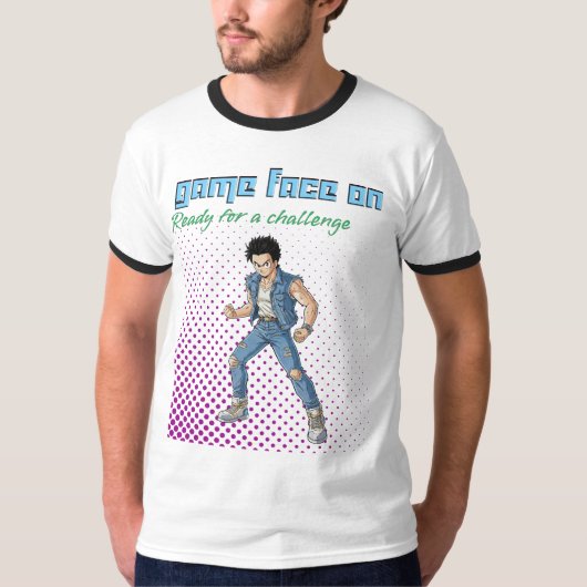Klaar Voor De Uitdaging  T-shirt (Voorkant)