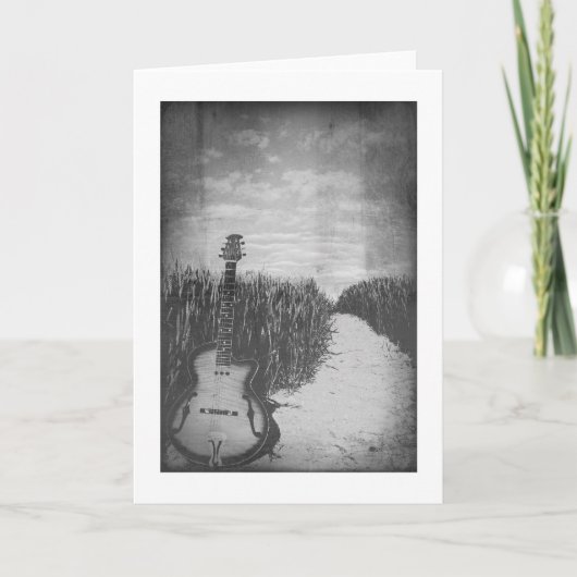 Klaar voor de Vintage Oogst Feestdagen Kaart (Voorkant)