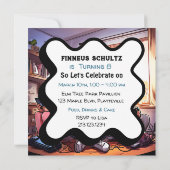 Klaar voor de wedstrijd? Jongens Gaming Verjaardag Kaart (Achterkant)