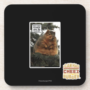 Klaar voor de winter bier onderzetter