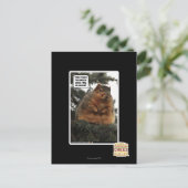 Klaar voor de winter briefkaart (Staand voorkant)