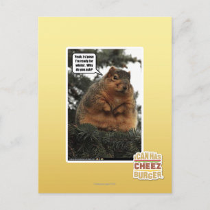 Klaar voor de winter briefkaart