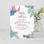 Klaar voor de Zomer? Uitnodiging (Staand voorkant)